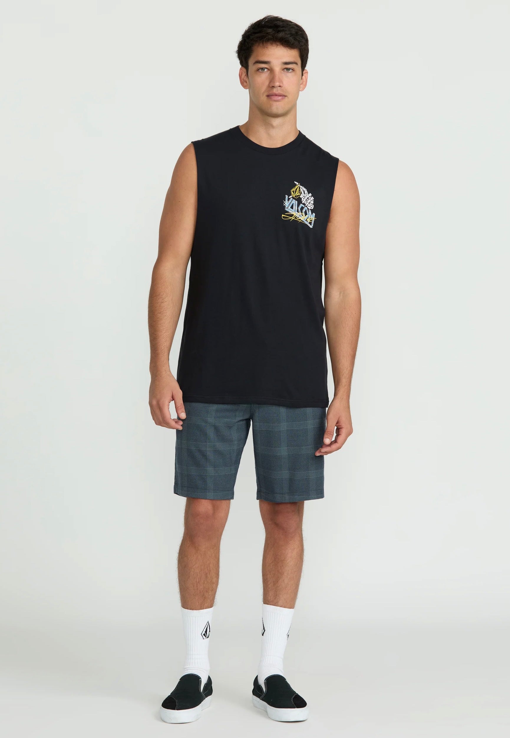 Volcom - Dropped This Antique Black - Tank | Men-Image