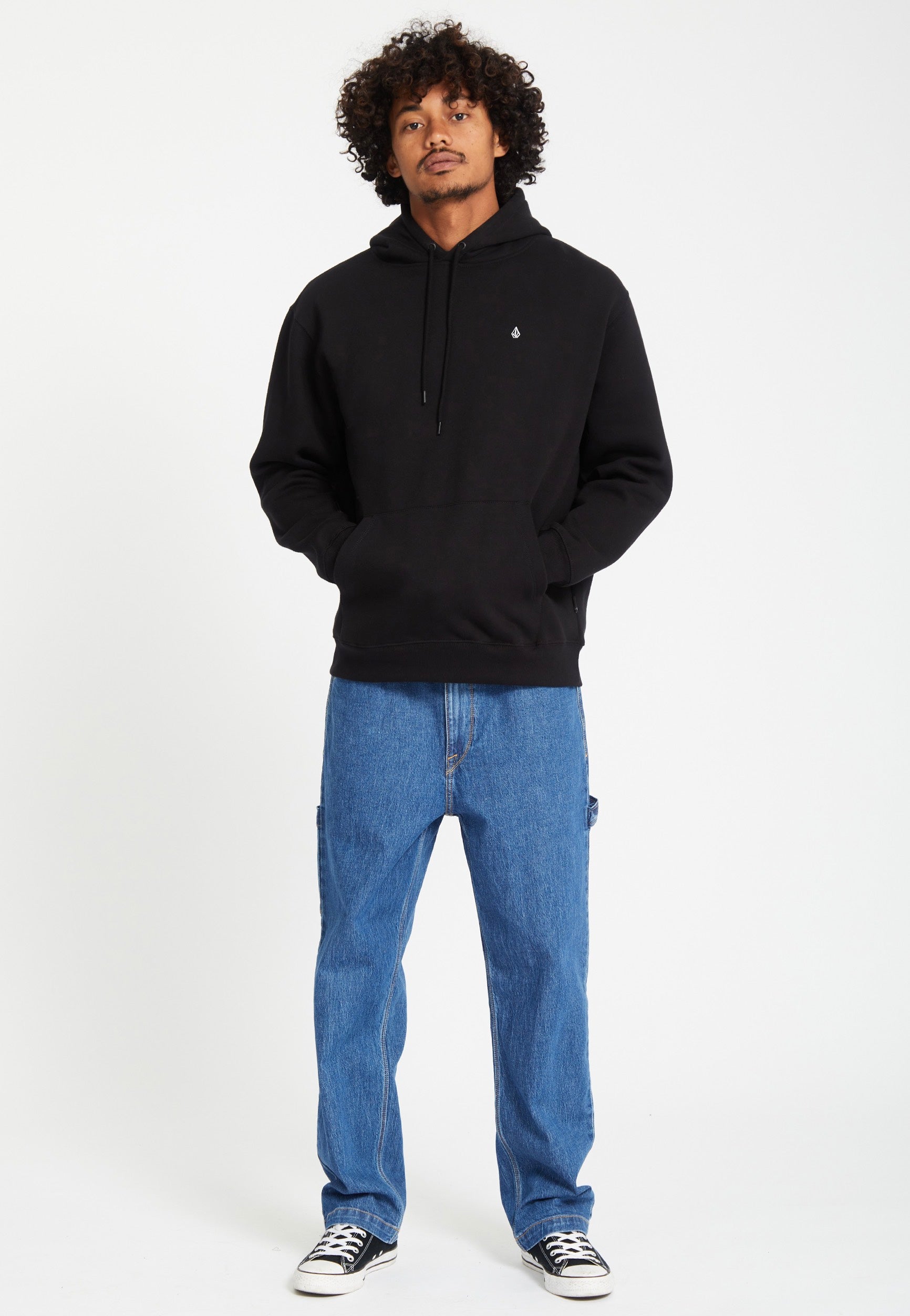 Volcom - Single Stone PO Black - Hoodie | Men-Image