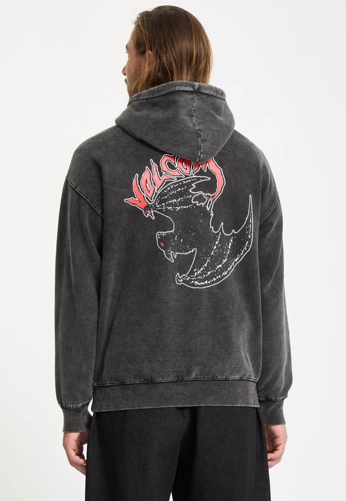 Volcom - Nightwasher PO Light Acid Black - Hoodie | Men-Image