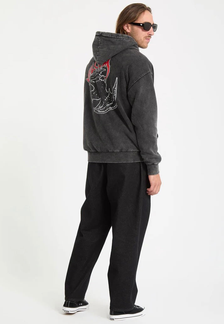 Volcom - Nightwasher PO Light Acid Black - Hoodie | Men-Image