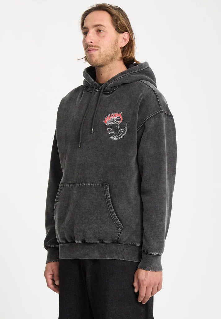 Volcom - Nightwasher PO Light Acid Black - Hoodie | Men-Image