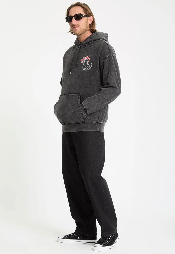 Volcom - Nightwasher PO Light Acid Black - Hoodie | Men-Image