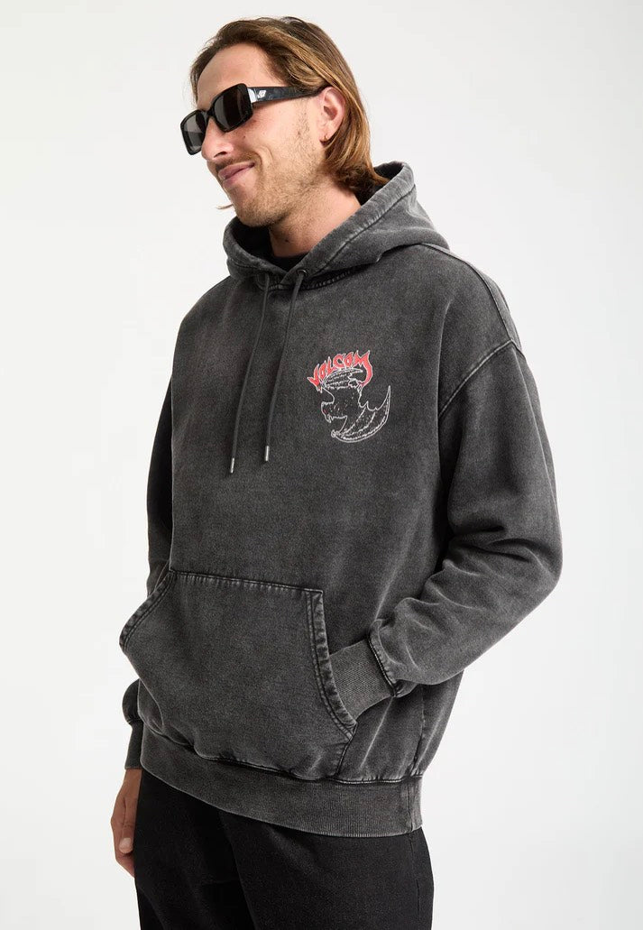 Volcom - Nightwasher PO Light Acid Black - Hoodie | Men-Image