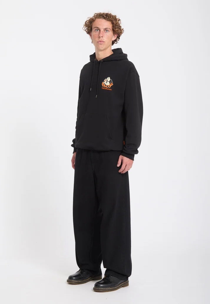 Volcom Always Grinding PO Black Mikina s kapucí | Men-Image