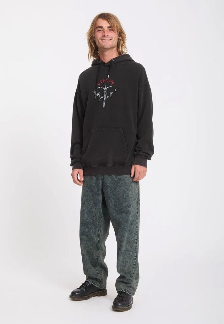 Volcom - Wrong Angel PO Light Acid Black - Hoodie | Men-Image