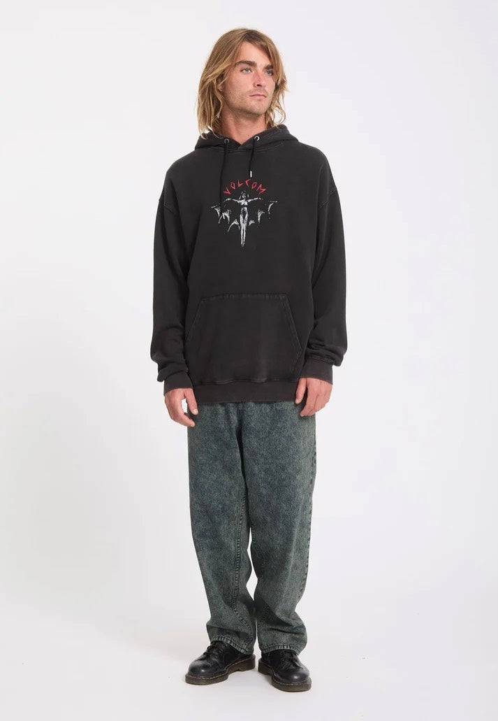 Volcom - Wrong Angel PO Light Acid Black - Hoodie | Men-Image