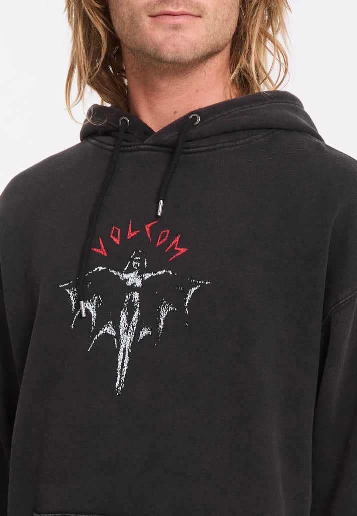 Volcom - Wrong Angel PO Light Acid Black - Hoodie | Men-Image