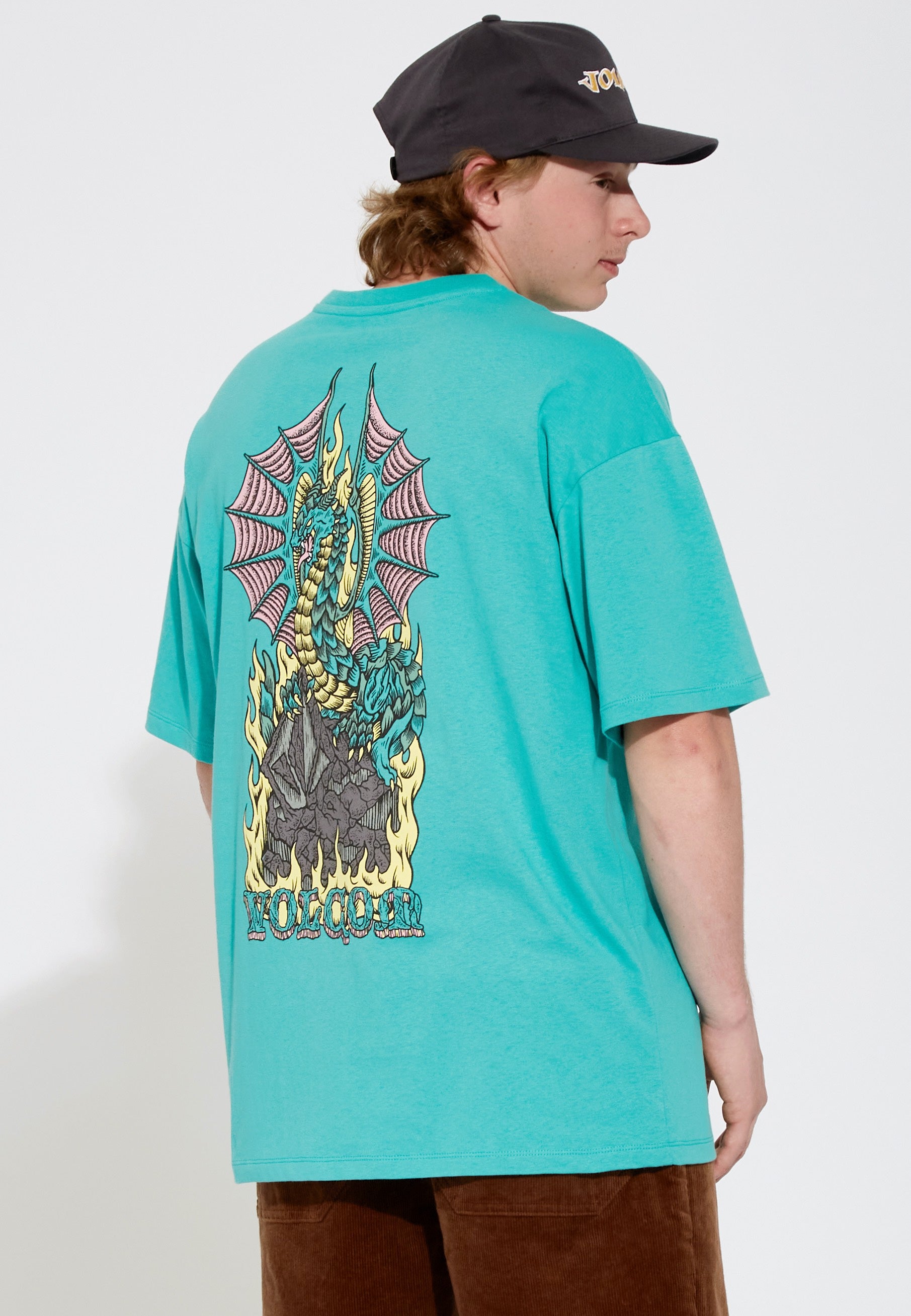 Volcom - Alstone Temple Teal - T-Shirt | Men-Image