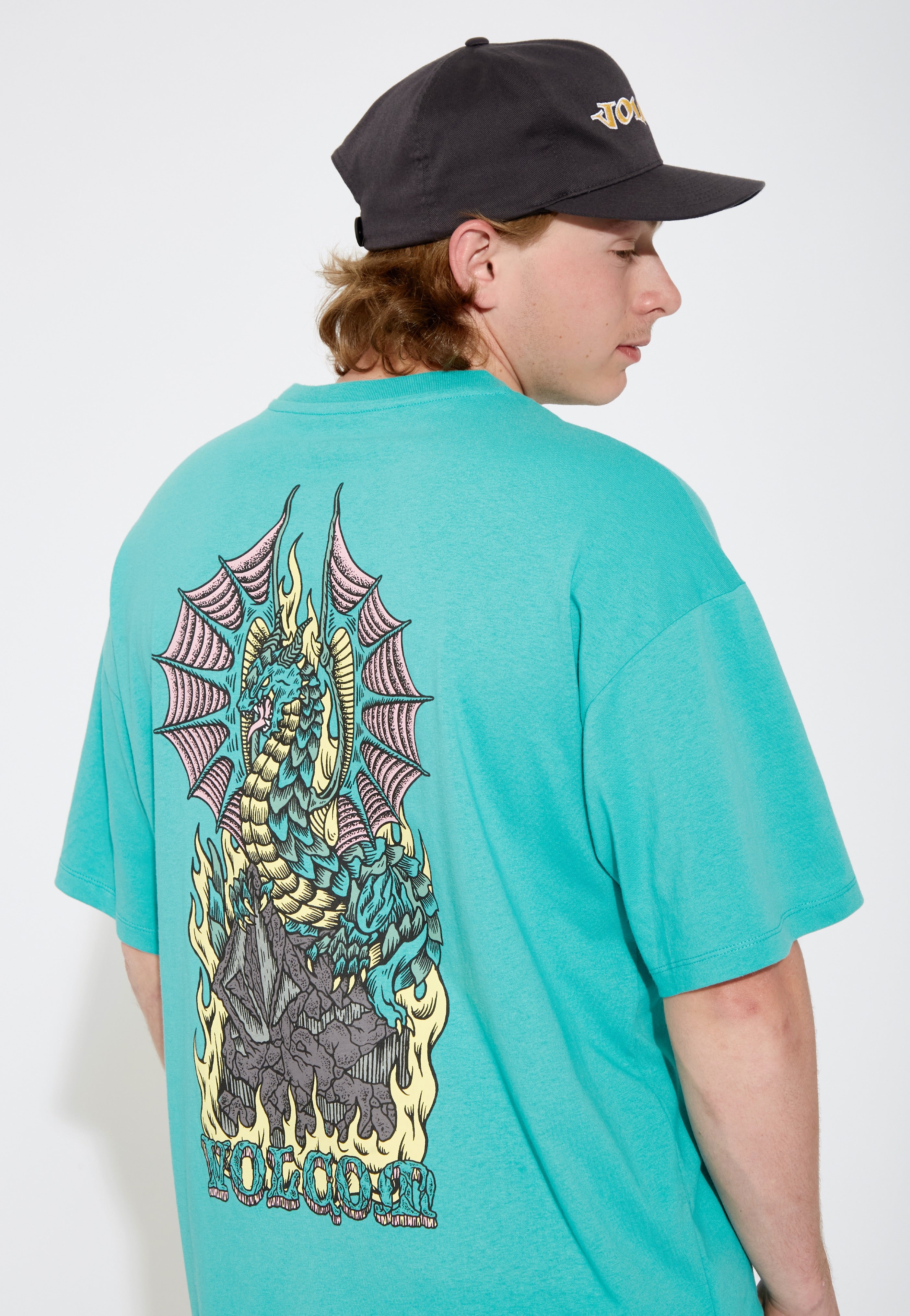 Volcom - Alstone Temple Teal - T-Shirt | Men-Image