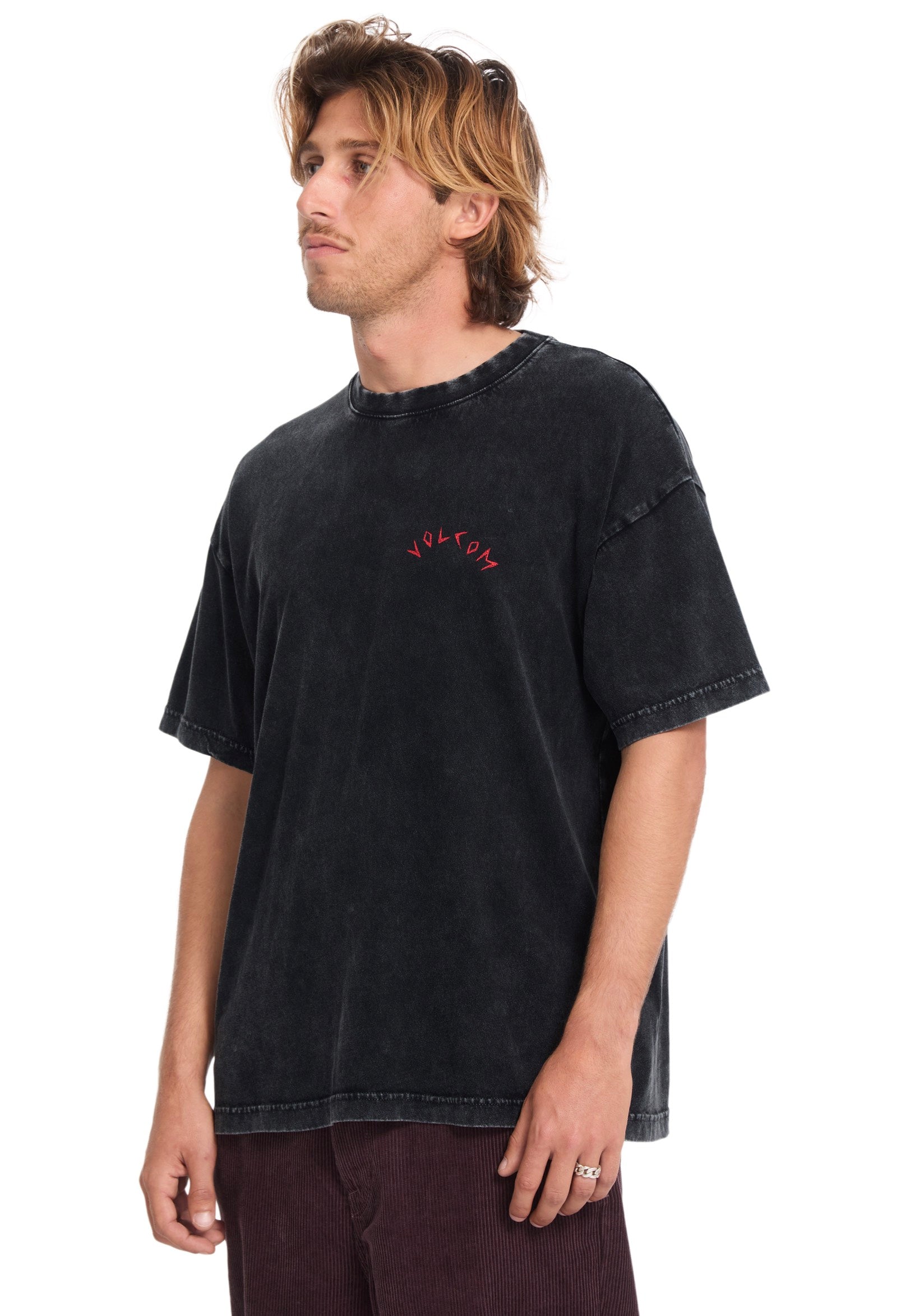 Volcom - Wrong Angel Light Acid Black - T-Shirt | Men-Image