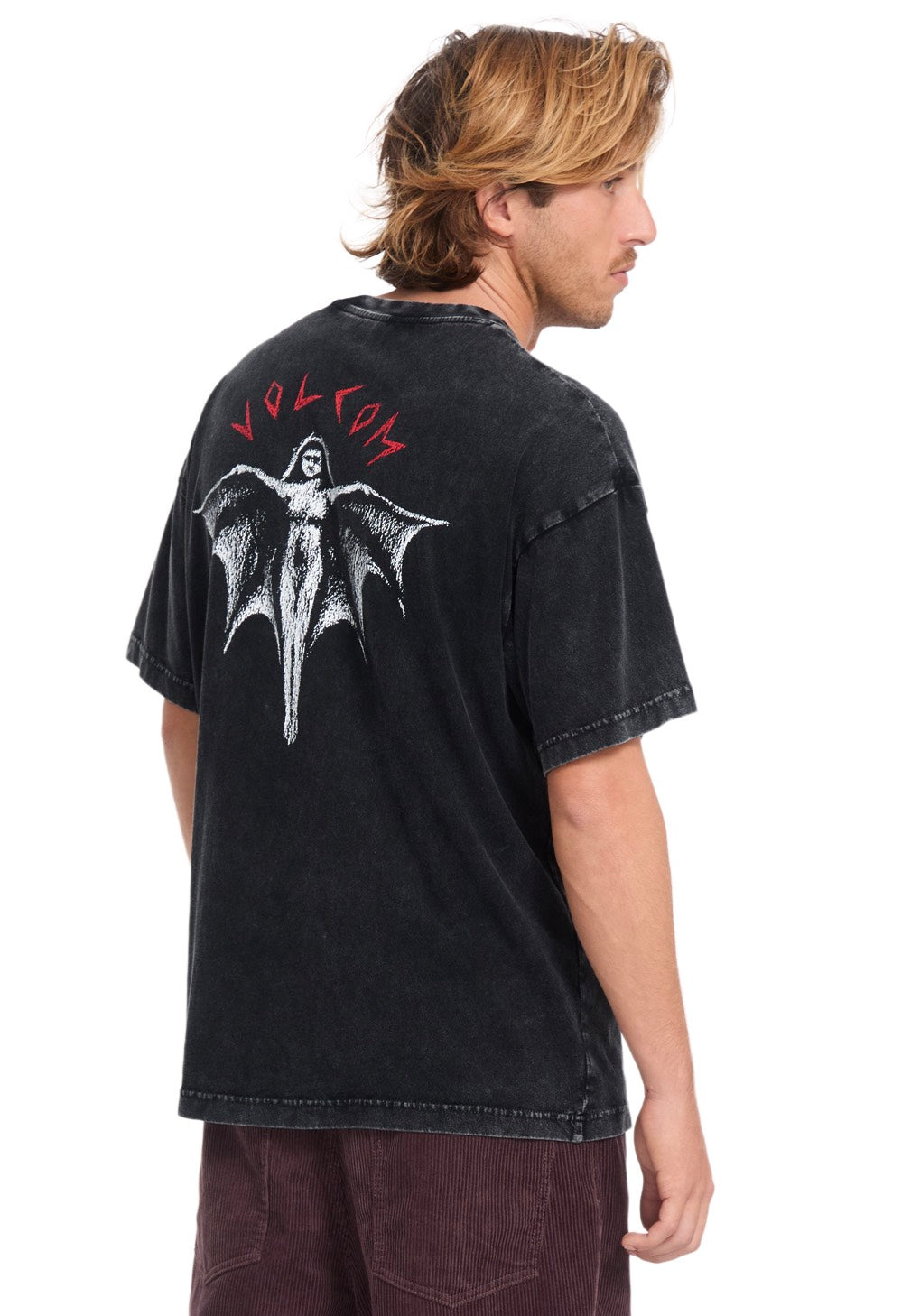 Volcom - Wrong Angel Light Acid Black - T-Shirt | Men-Image