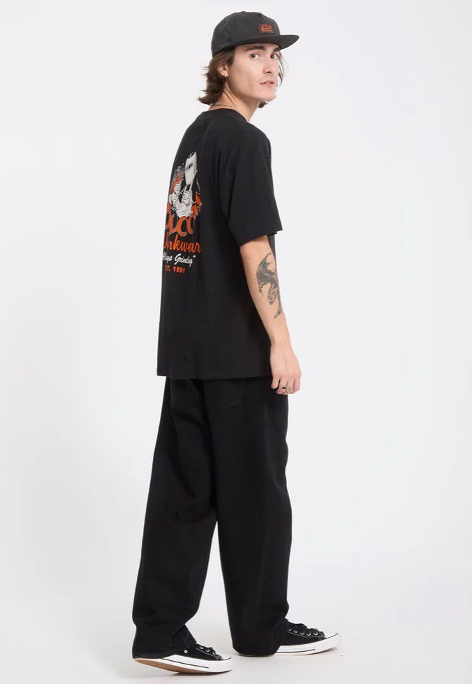 Volcom - Always Grinding Black - T-Shirt | Men-Image