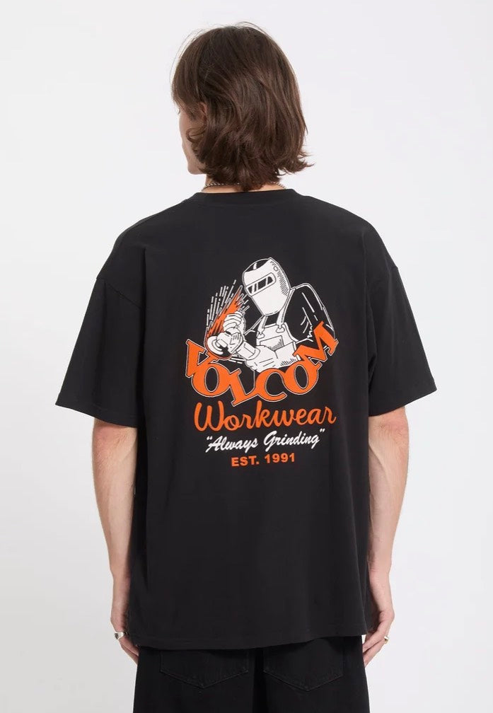 Volcom - Always Grinding Black - T-Shirt | Men-Image