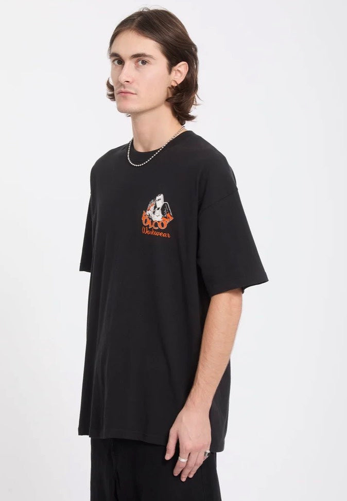 Volcom - Always Grinding Black - T-Shirt | Men-Image