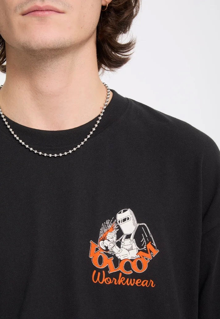 Volcom - Always Grinding Black - T-Shirt | Men-Image