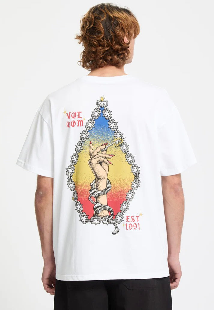 Volcom - FA Daniel Shepard Unlocked White - T-Shirt | Men-Image