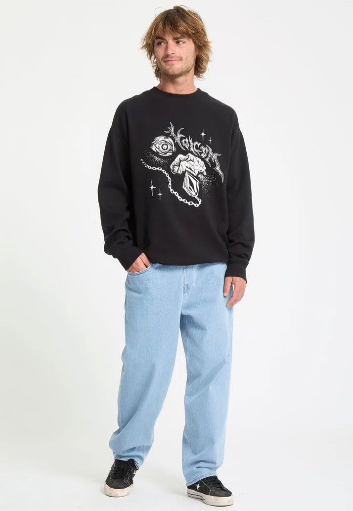 Volcom - Recto Verso Crew Black - Sweater | Men-Image