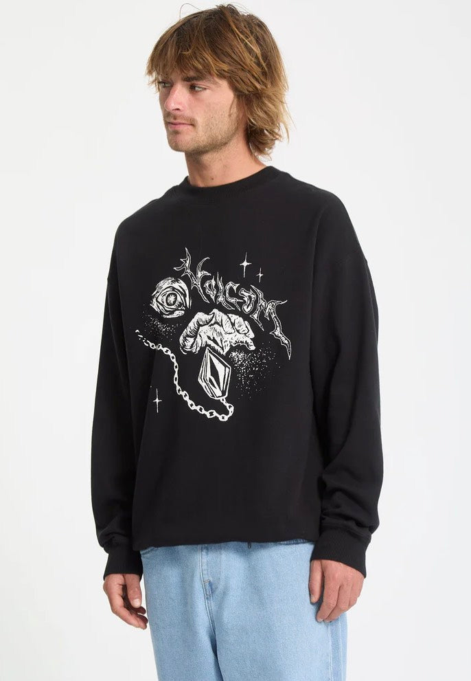 Volcom - Recto Verso Crew Black - Sweater | Men-Image