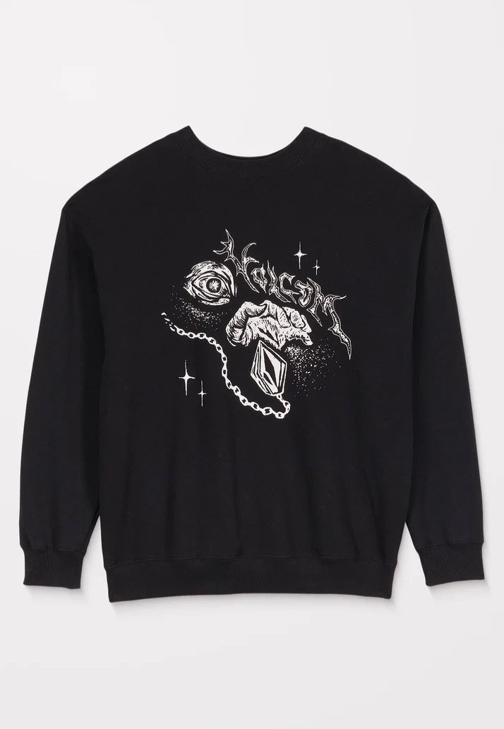 Volcom - Recto Verso Crew Black - Sweater | Men-Image