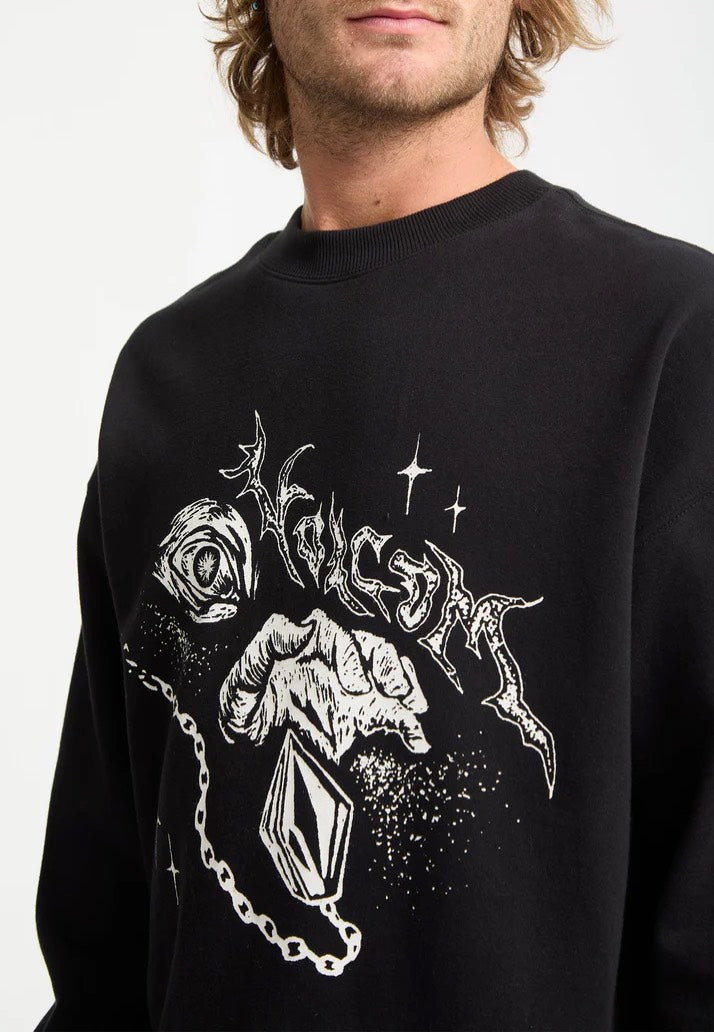 Volcom - Recto Verso Crew Black - Sweater | Men-Image
