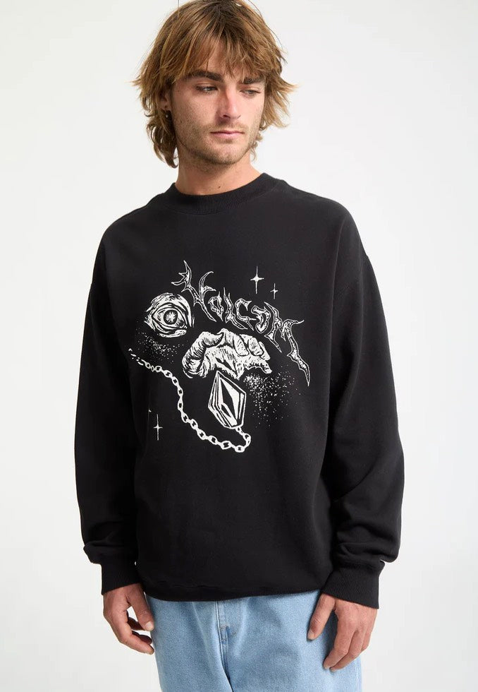 Volcom - Recto Verso Crew Black - Sweater | Men-Image