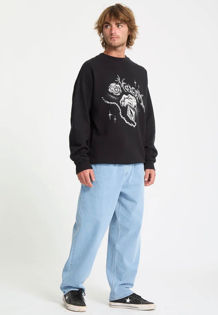 Volcom - Recto Verso Crew Black - Sweater | Men-Image