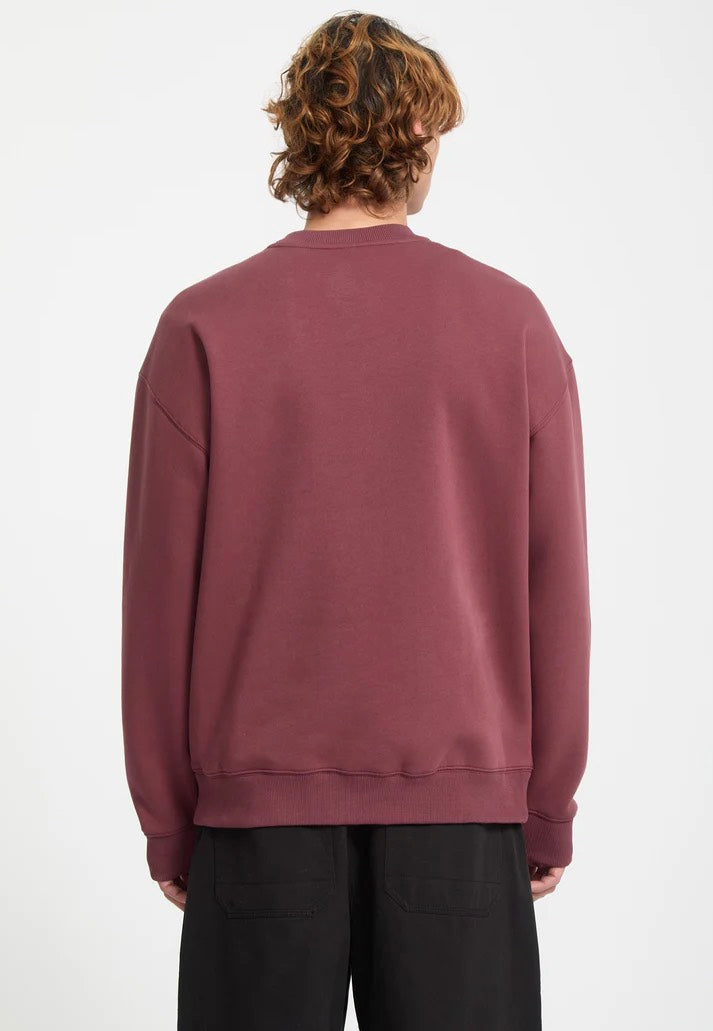 Volcom - FA Daniel Shepard Crew Merlot - Sweater | Men-Image