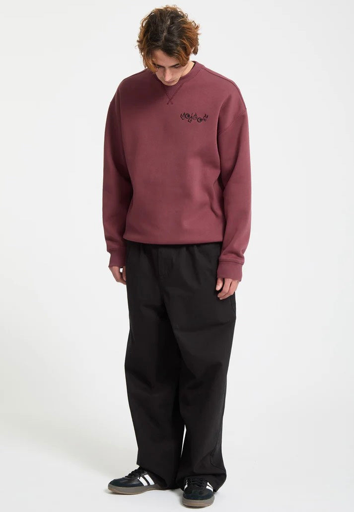 Volcom - FA Daniel Shepard Crew Merlot - Sweater | Men-Image