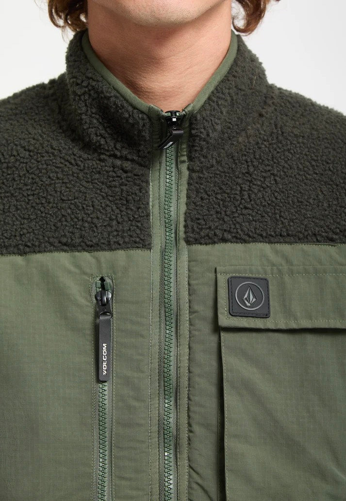 Volcom - Storm Stone Zip Rinsed Black - Jacket | Men-Image