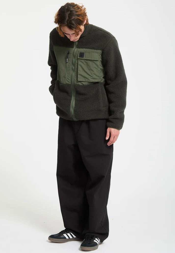 Volcom - Storm Stone Zip Rinsed Black - Jacket | Men-Image