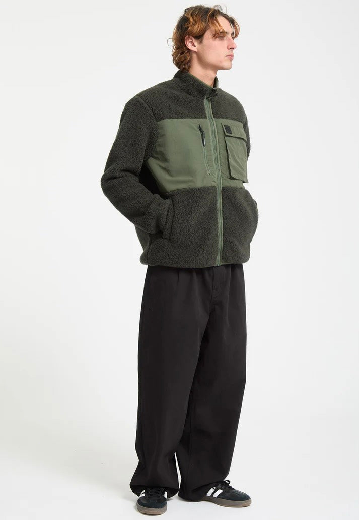 Volcom - Storm Stone Zip Rinsed Black - Jacket | Men-Image