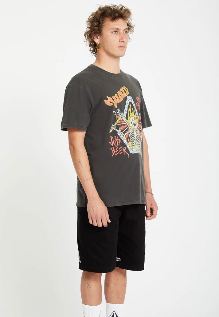 Volcom - Just Beer Black - T-Shirt | Men-Image