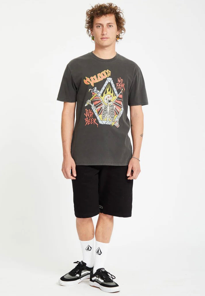 Volcom - Just Beer Black - T-Shirt | Men-Image