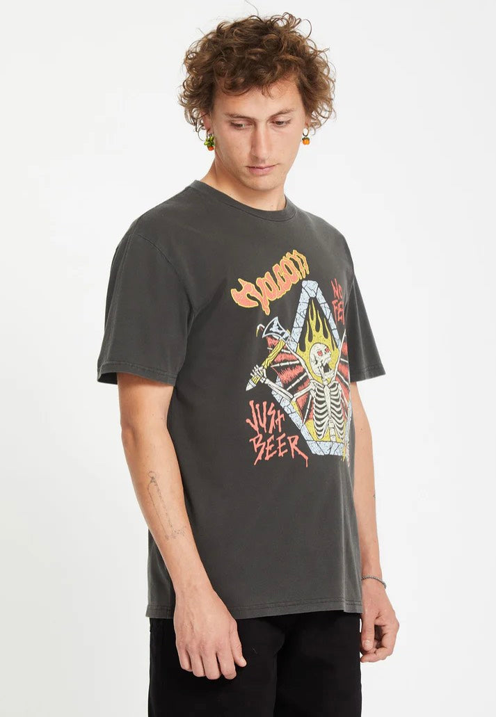 Volcom - Just Beer Black - T-Shirt | Men-Image