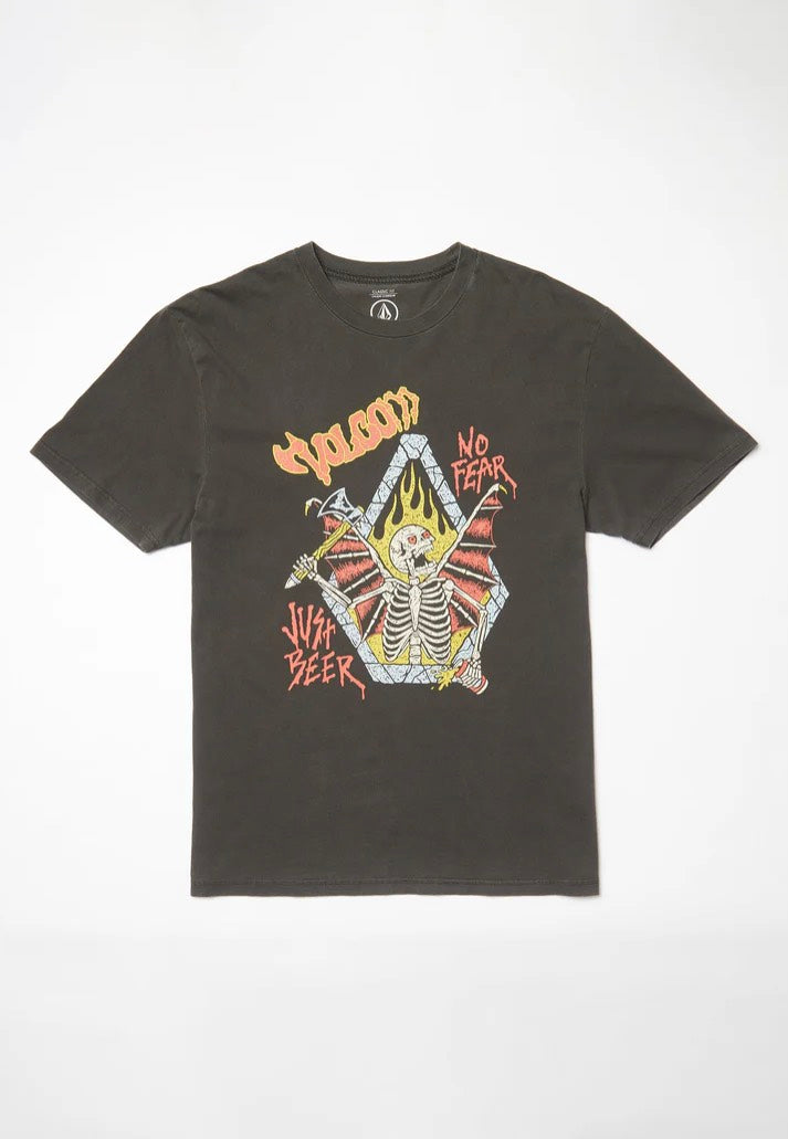 Volcom - Just Beer Black - T-Shirt | Men-Image