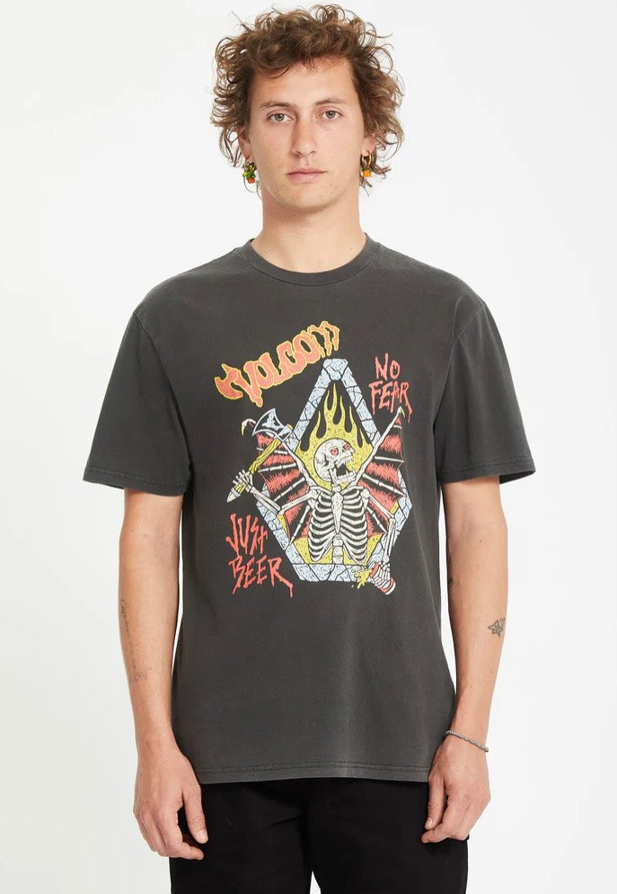 Volcom - Just Beer Black - T-Shirt | Men-Image