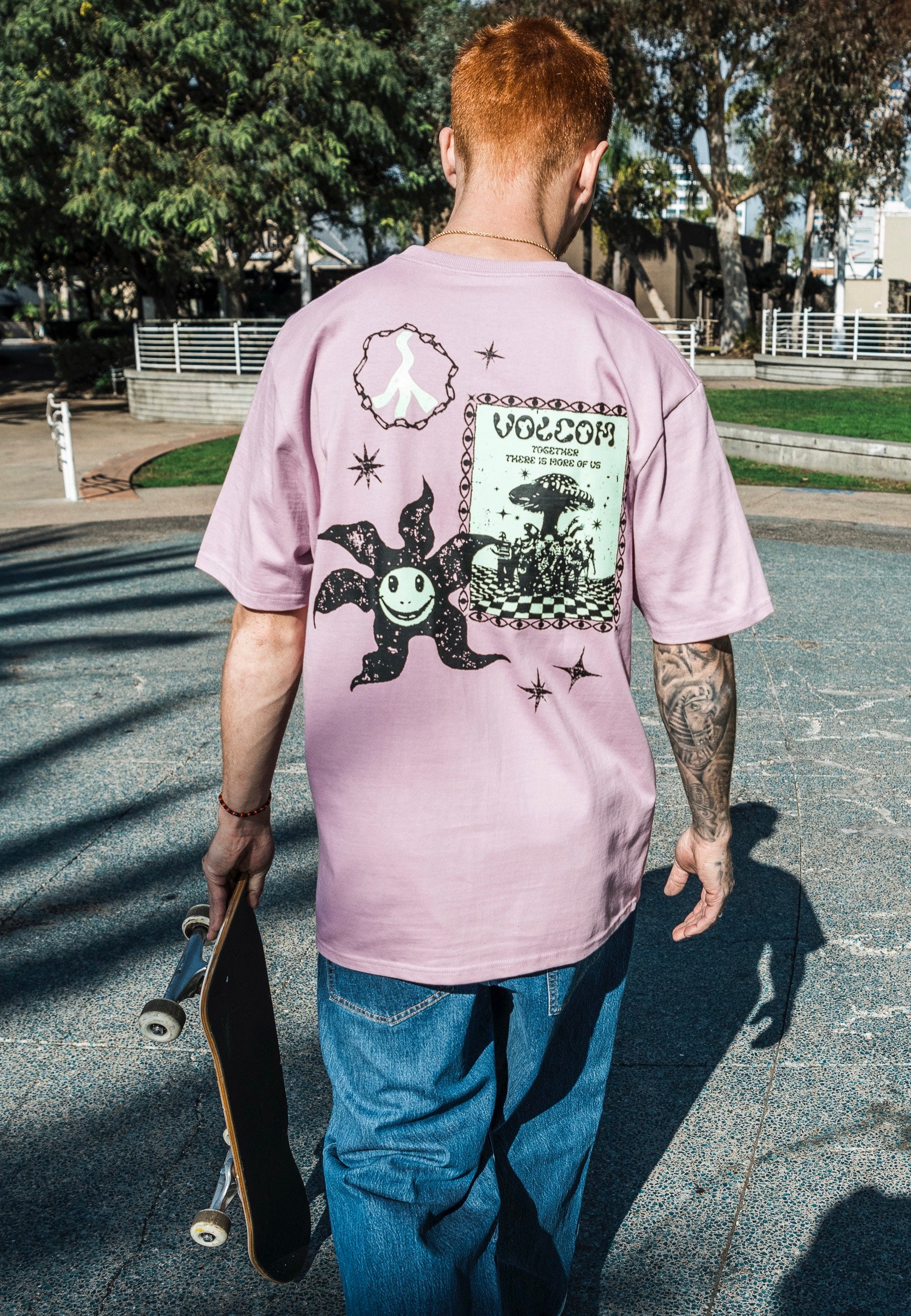 Volcom - Fa Filip Rygalski Steel Purple - T-Shirt | Men-Image