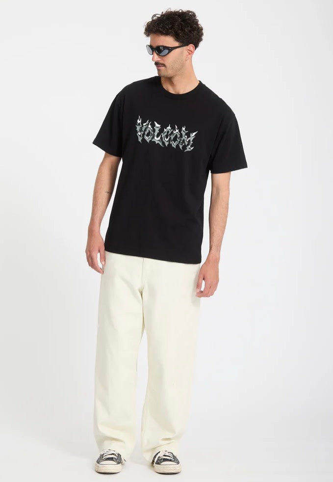 Volcom - Slag Black - T-Shirt | Men-Image