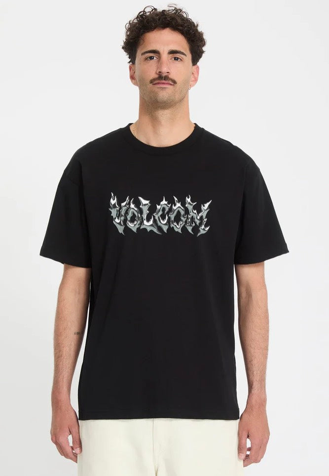 Volcom - Slag Black - T-Shirt | Men-Image