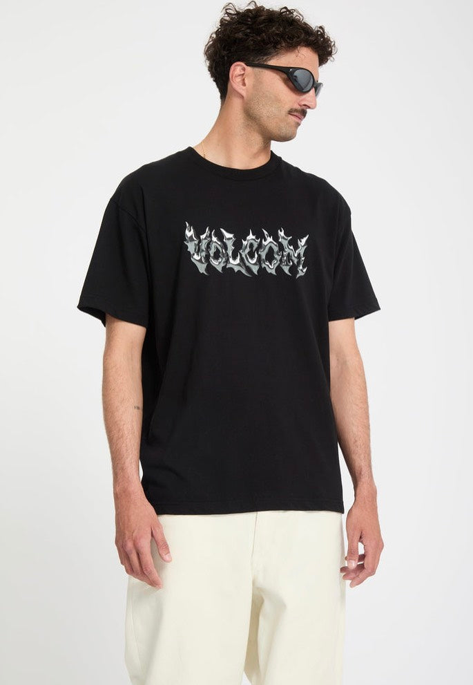 Volcom - Slag Black - T-Shirt | Men-Image