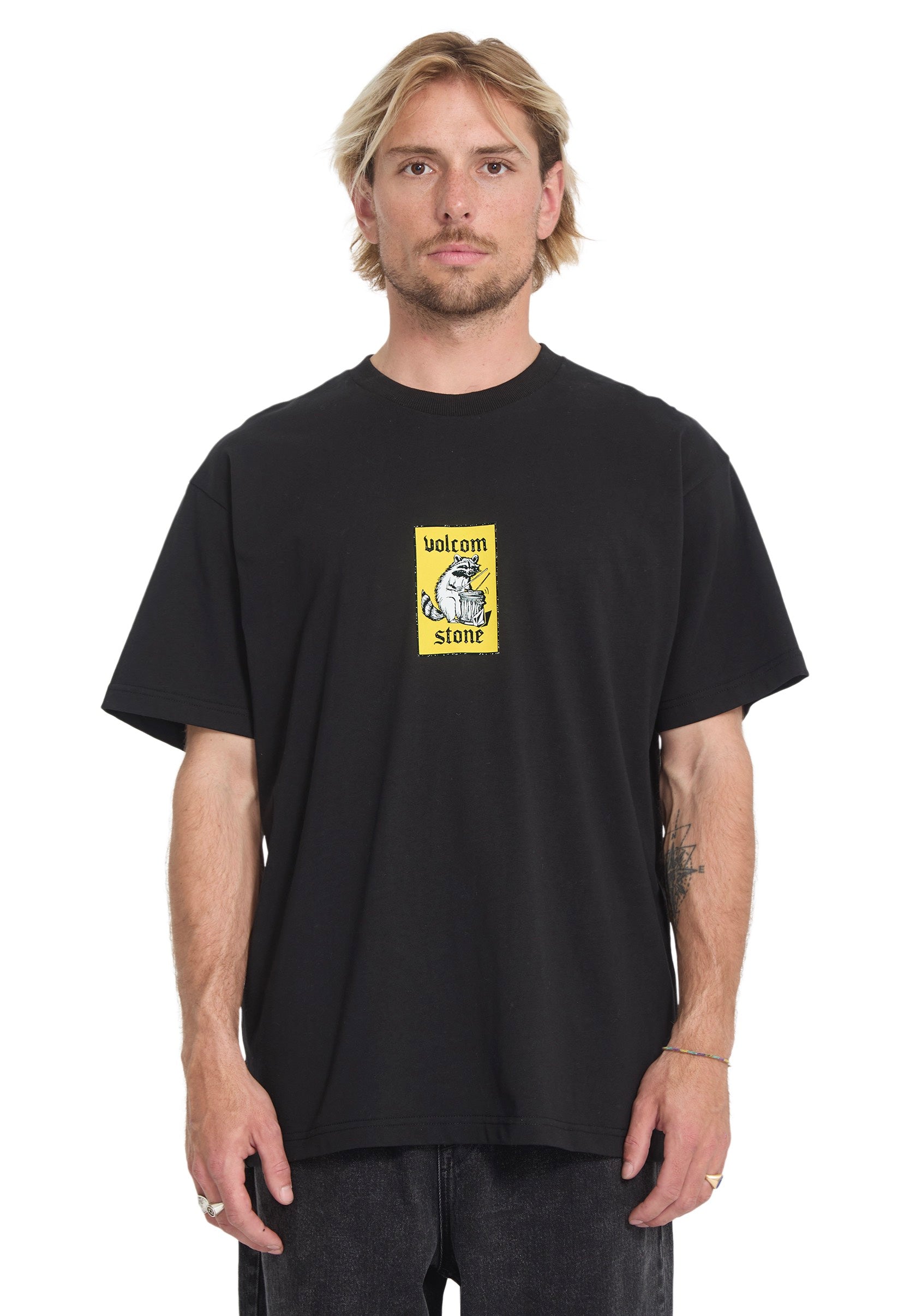 Volcom - Rockout Black - T-Shirt | Men-Image