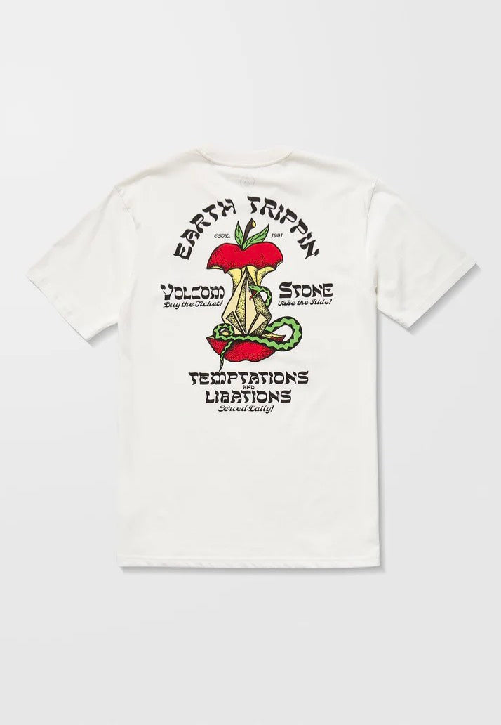Volcom - Temptations Off White - T-Shirt | Men-Image