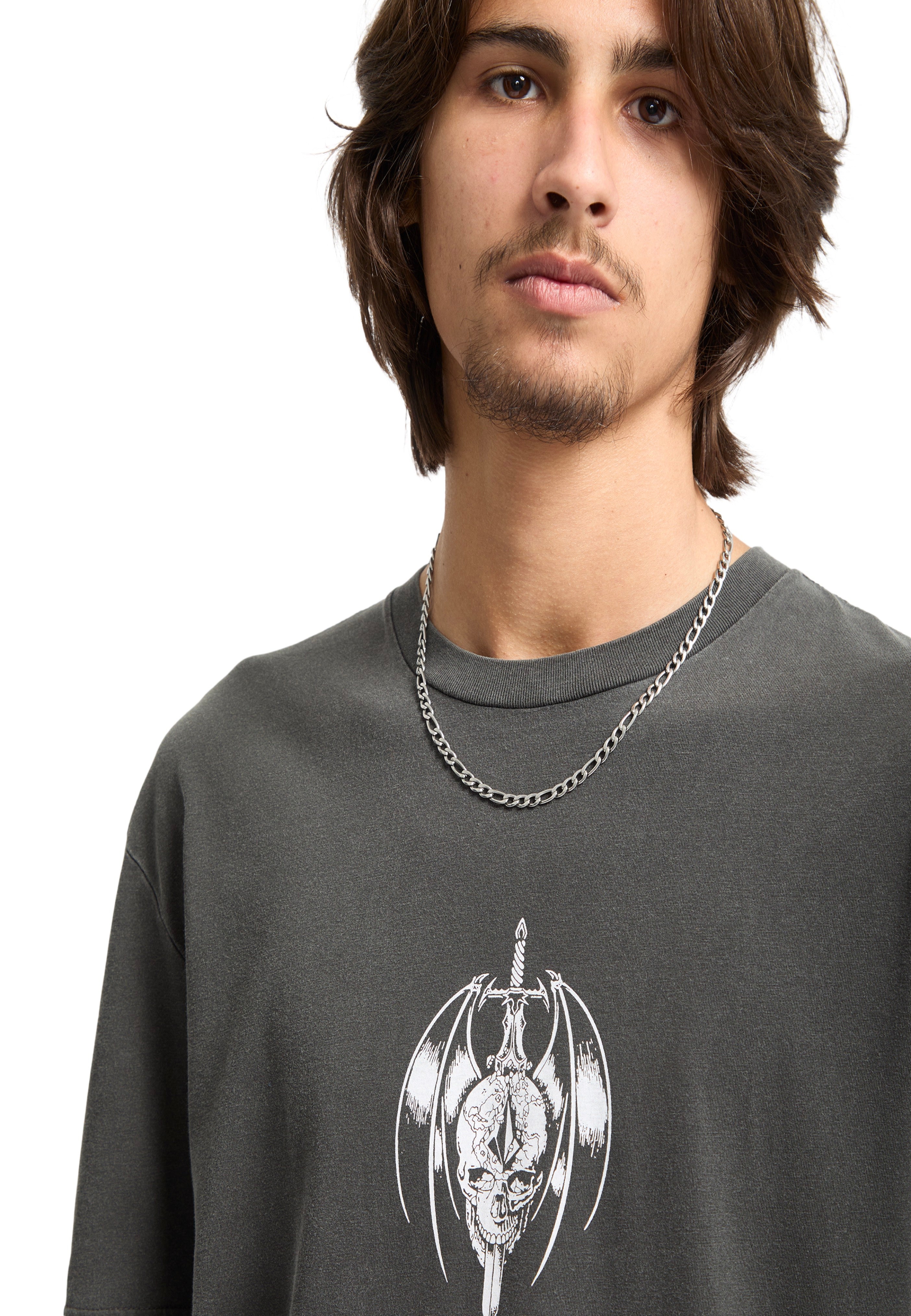 Volcom - Sworder PW Black - T-Shirt | Men-Image