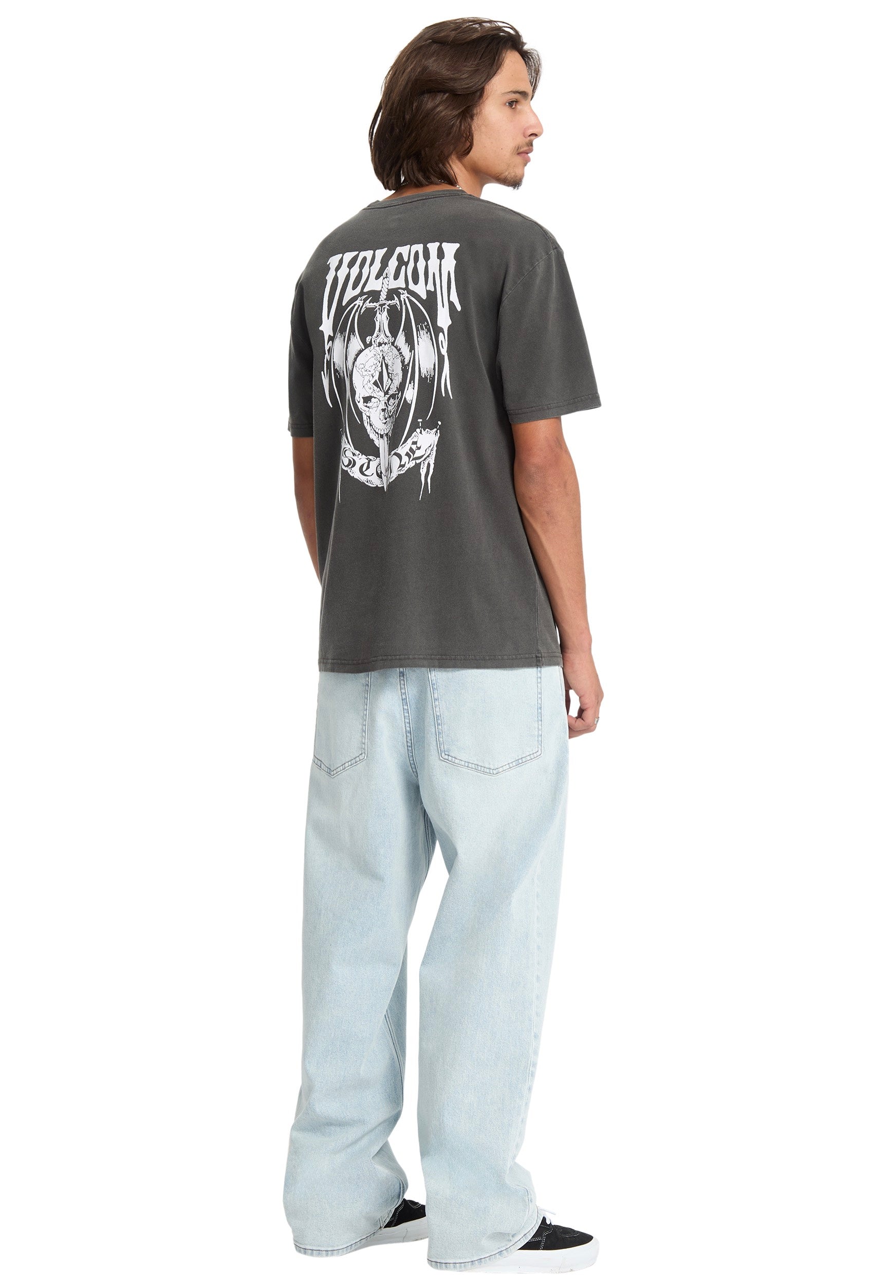 Volcom - Sworder PW Black - T-Shirt | Men-Image