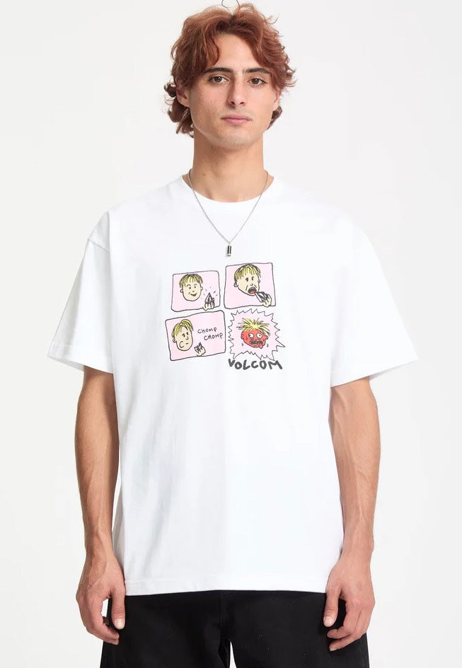 Volcom - Chomp Chomp White - T-Shirt | Men-Image