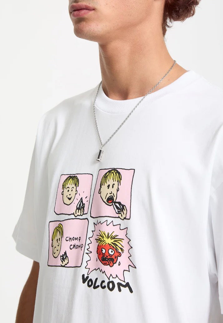 Volcom - Chomp Chomp White - T-Shirt | Men-Image