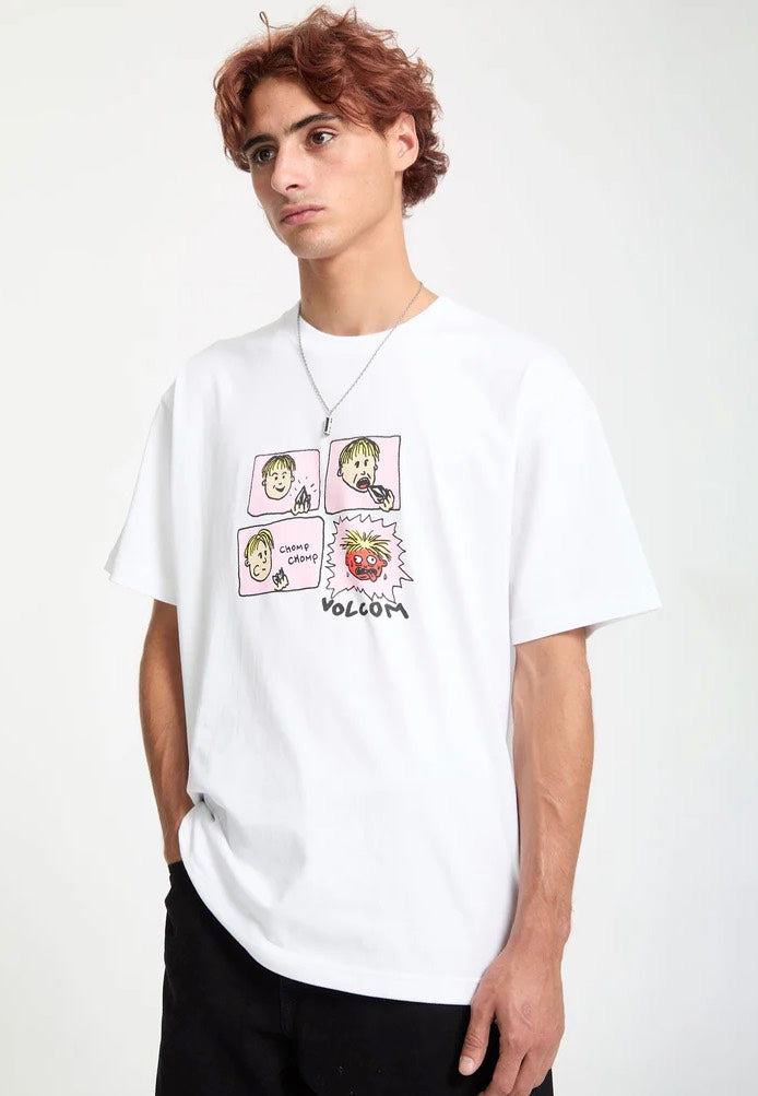 Volcom - Chomp Chomp White - T-Shirt | Men-Image