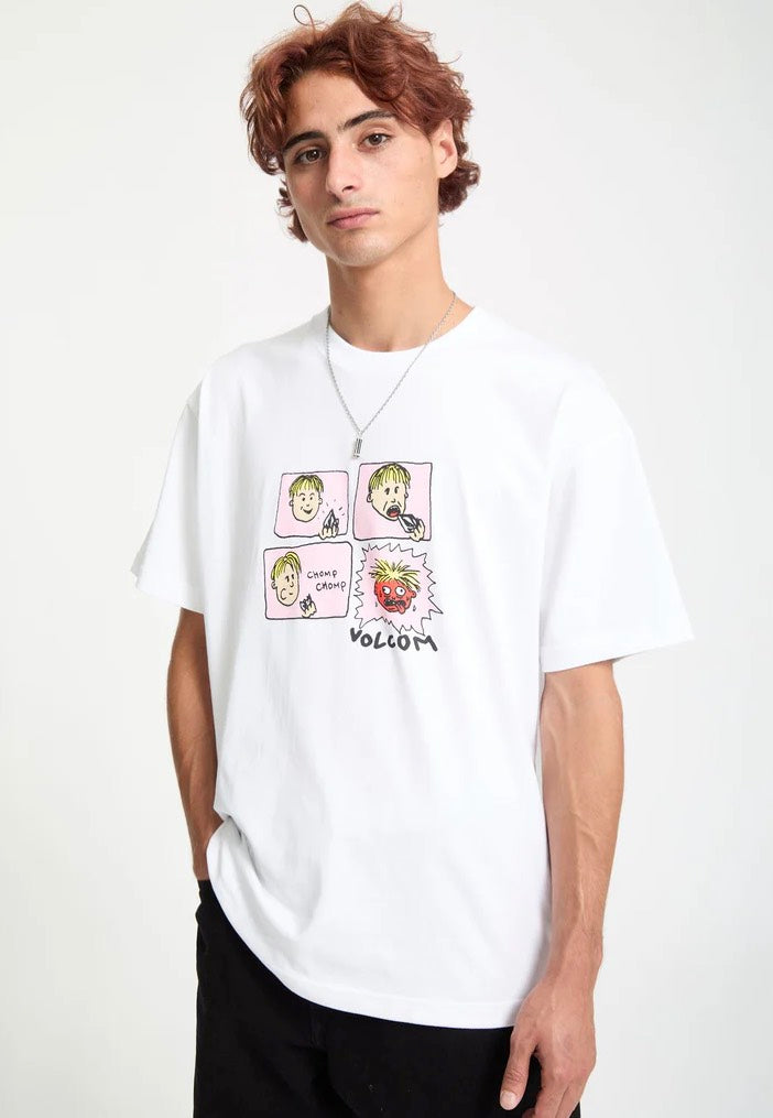 Volcom - Chomp Chomp White - T-Shirt | Men-Image