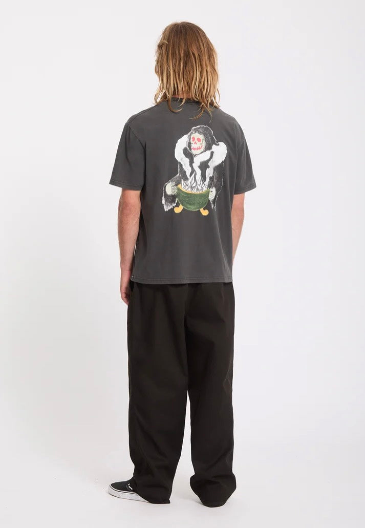 Volcom Boiler Black Camiseta | Men-Image
