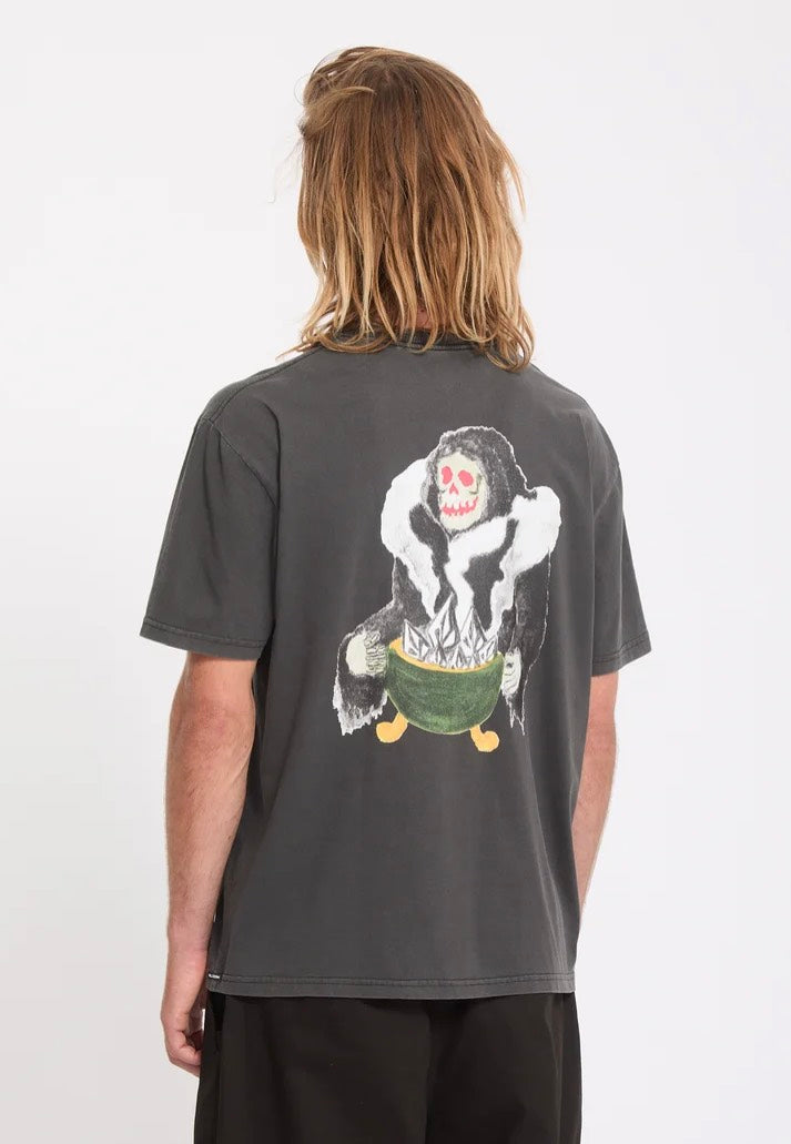 Volcom Boiler Black Camiseta | Men-Image